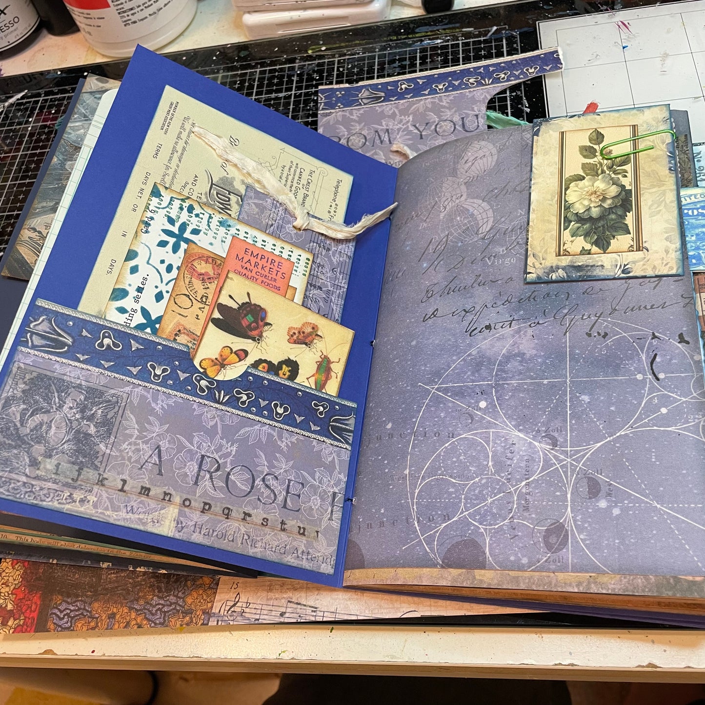 Handmade Journal - Big Blue