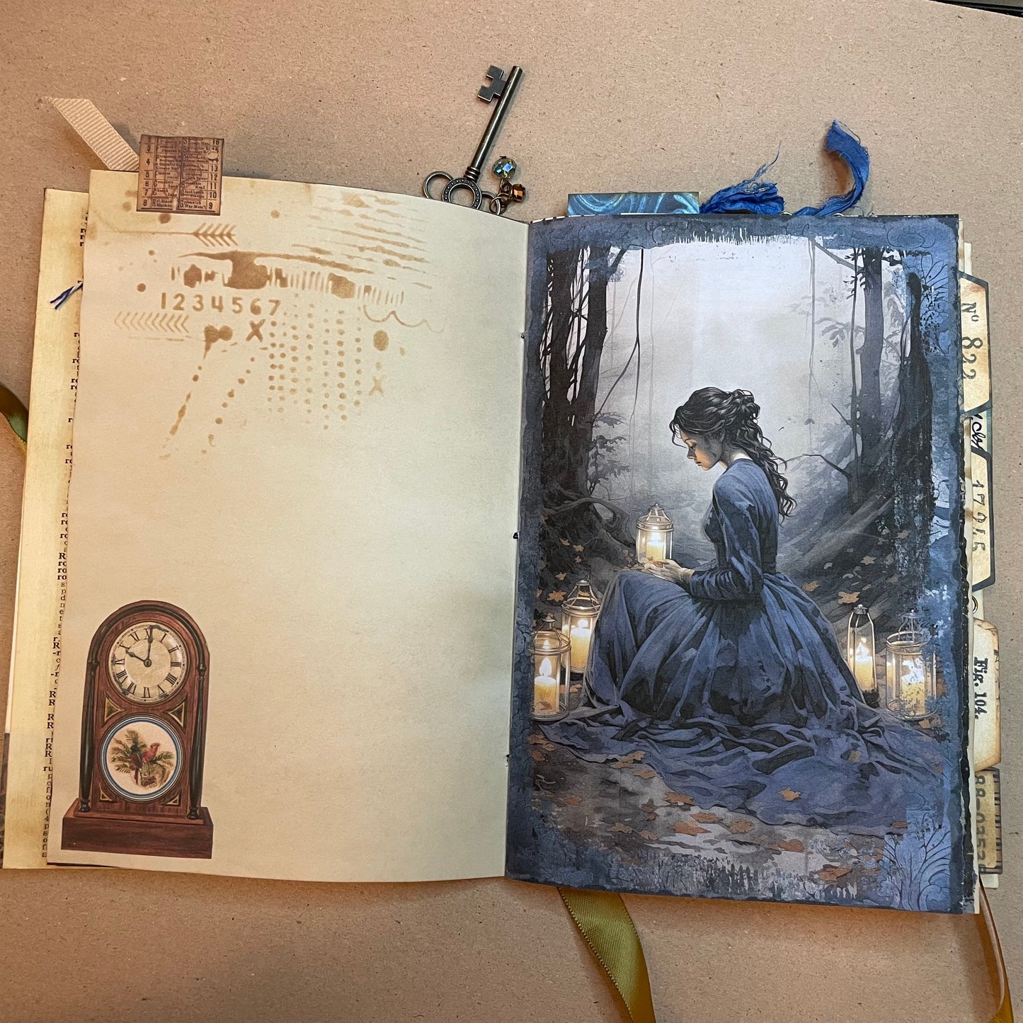 Handmade Journal - Dark Academia