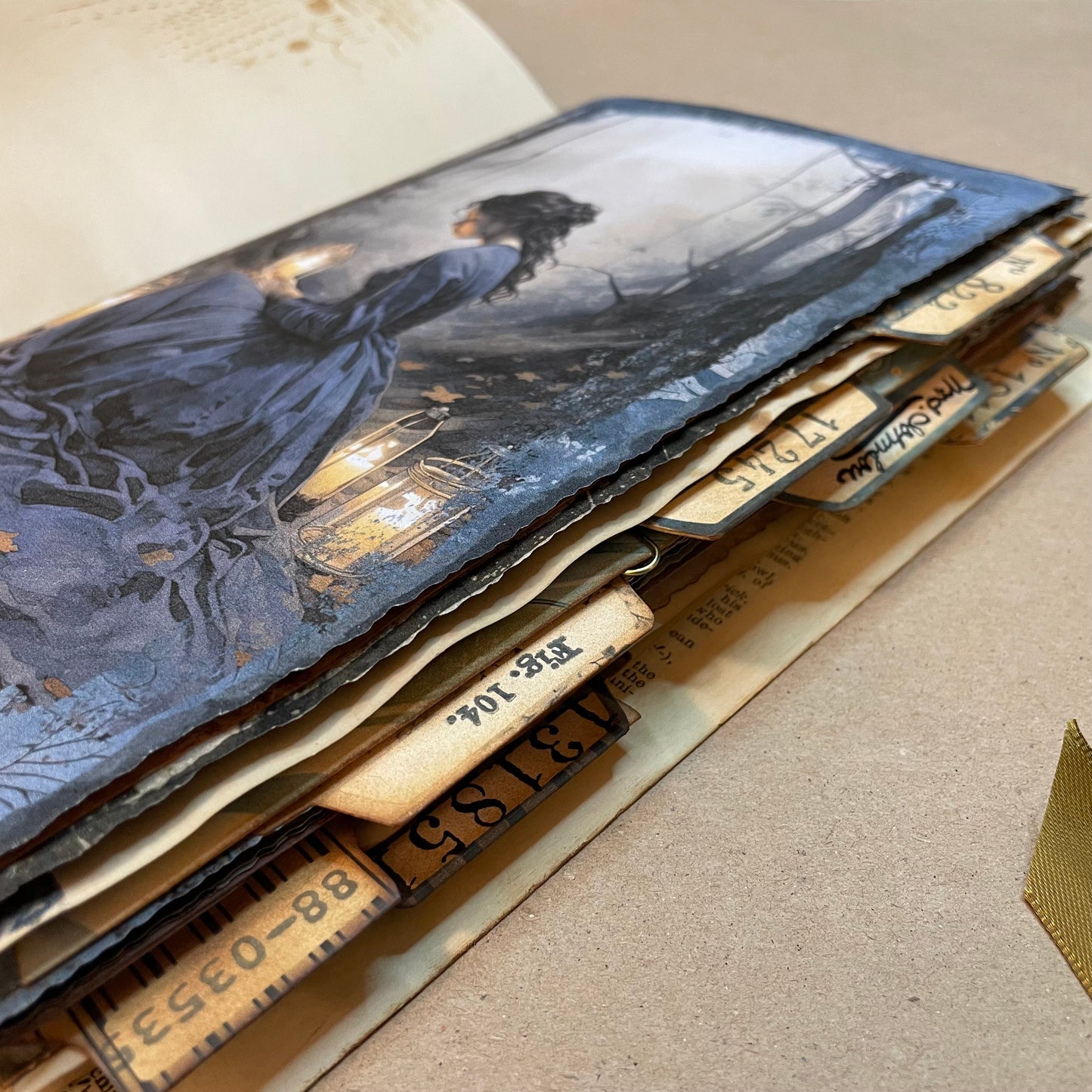 Handmade Journal - Dark Academia