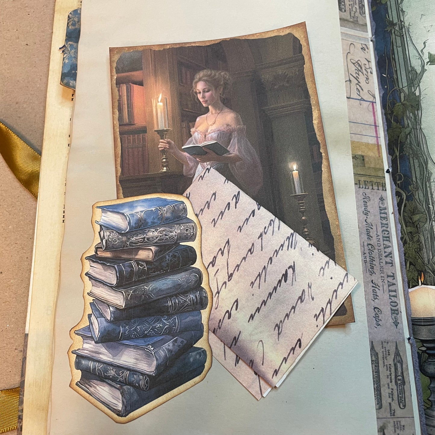 Handmade Journal - Dark Academia