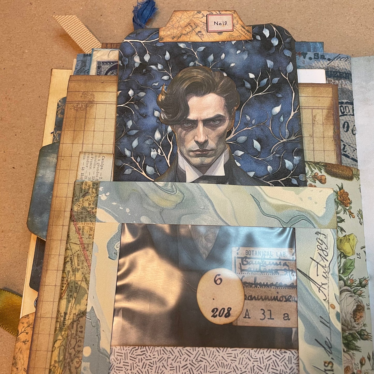 Handmade Journal - Dark Academia