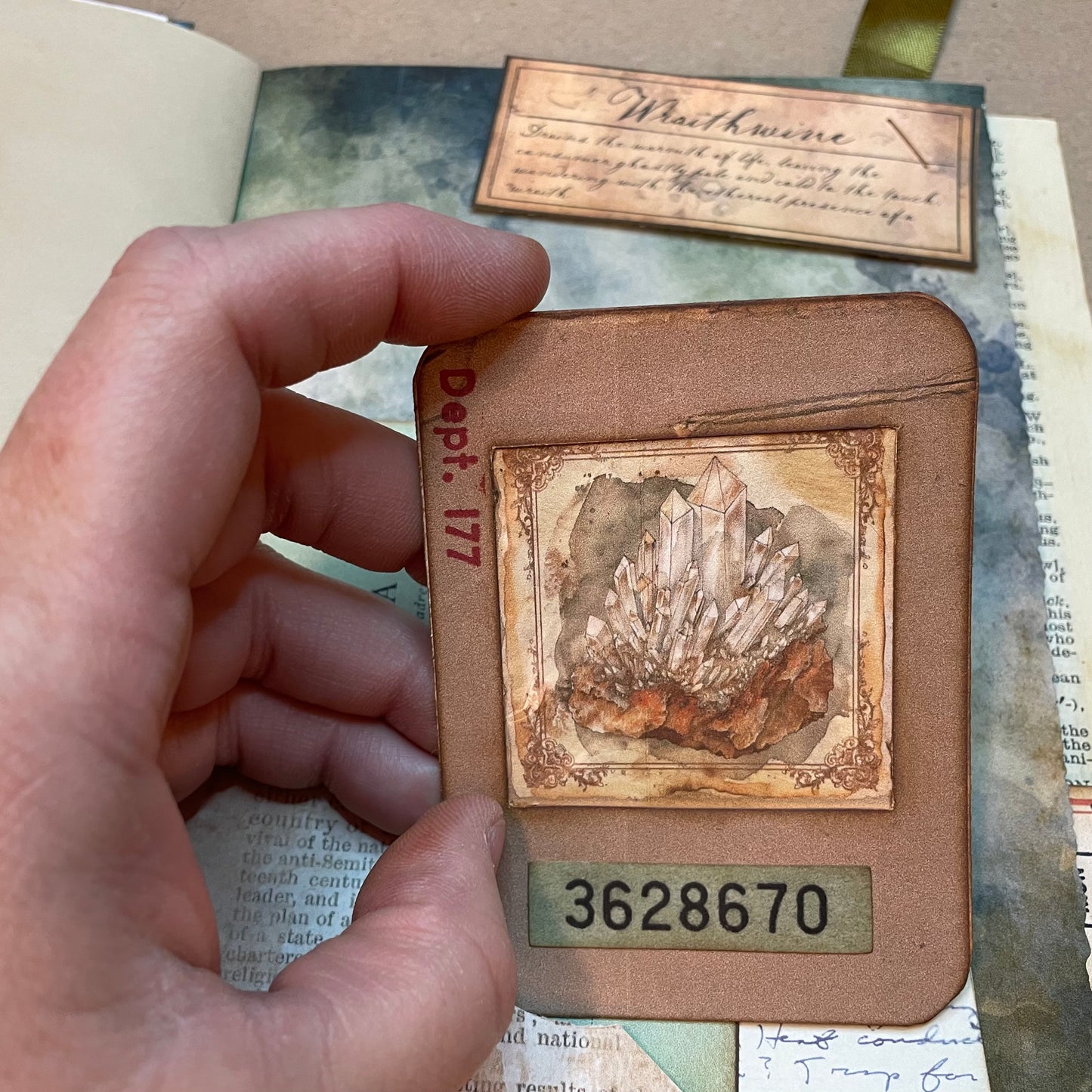 Handmade Journal - Dark Academia