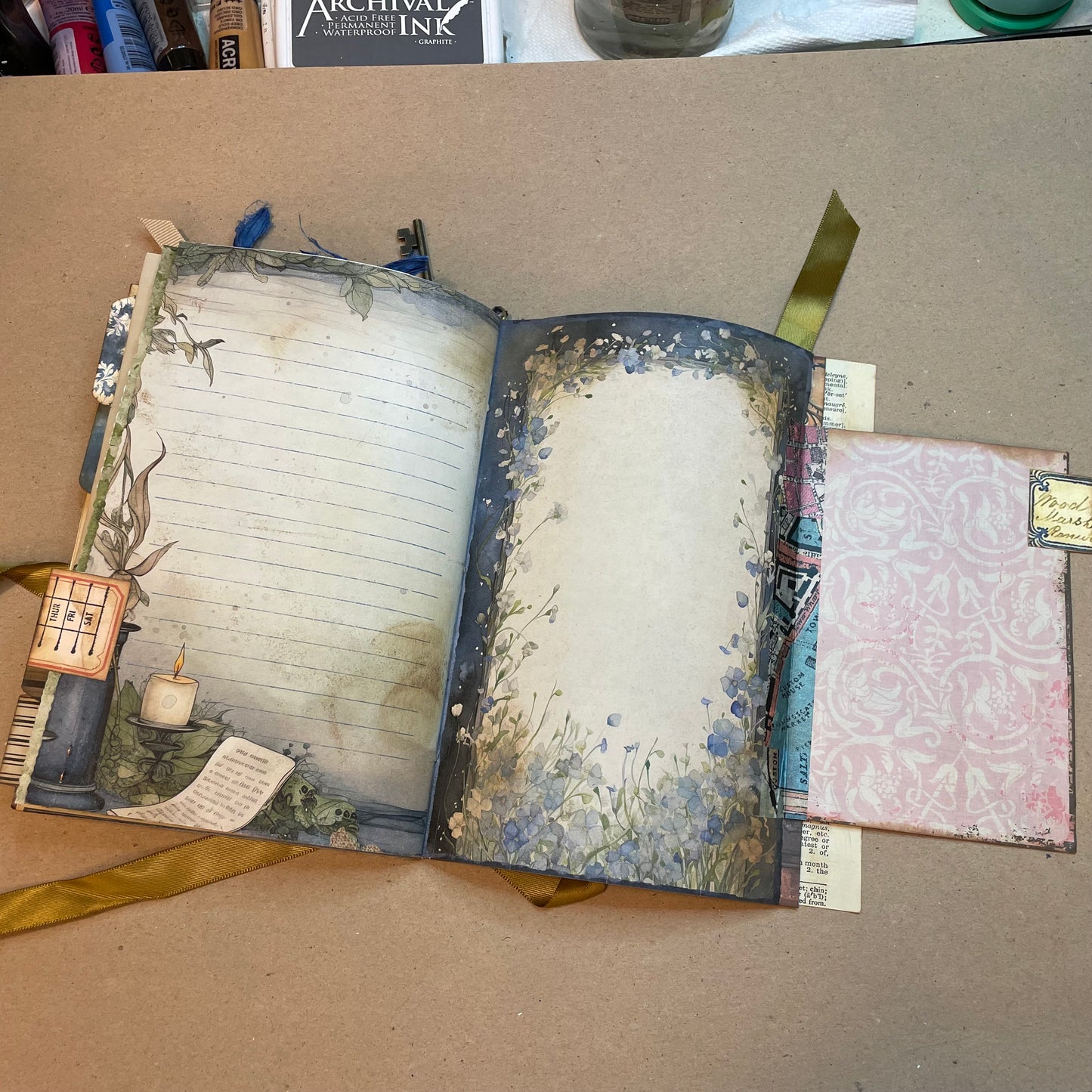 Handmade Journal - Dark Academia