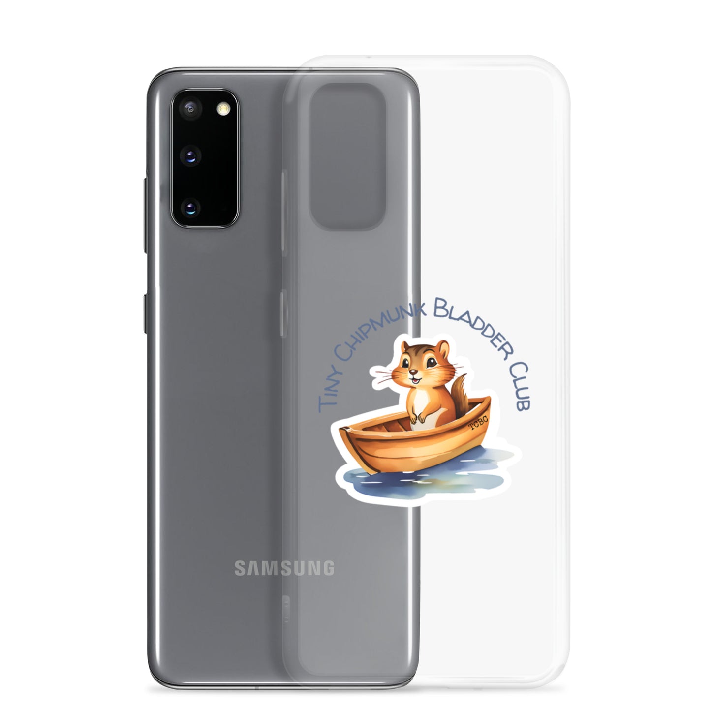 Tiny Chipmunk Bladder Club: The Clear Case for Samsung®