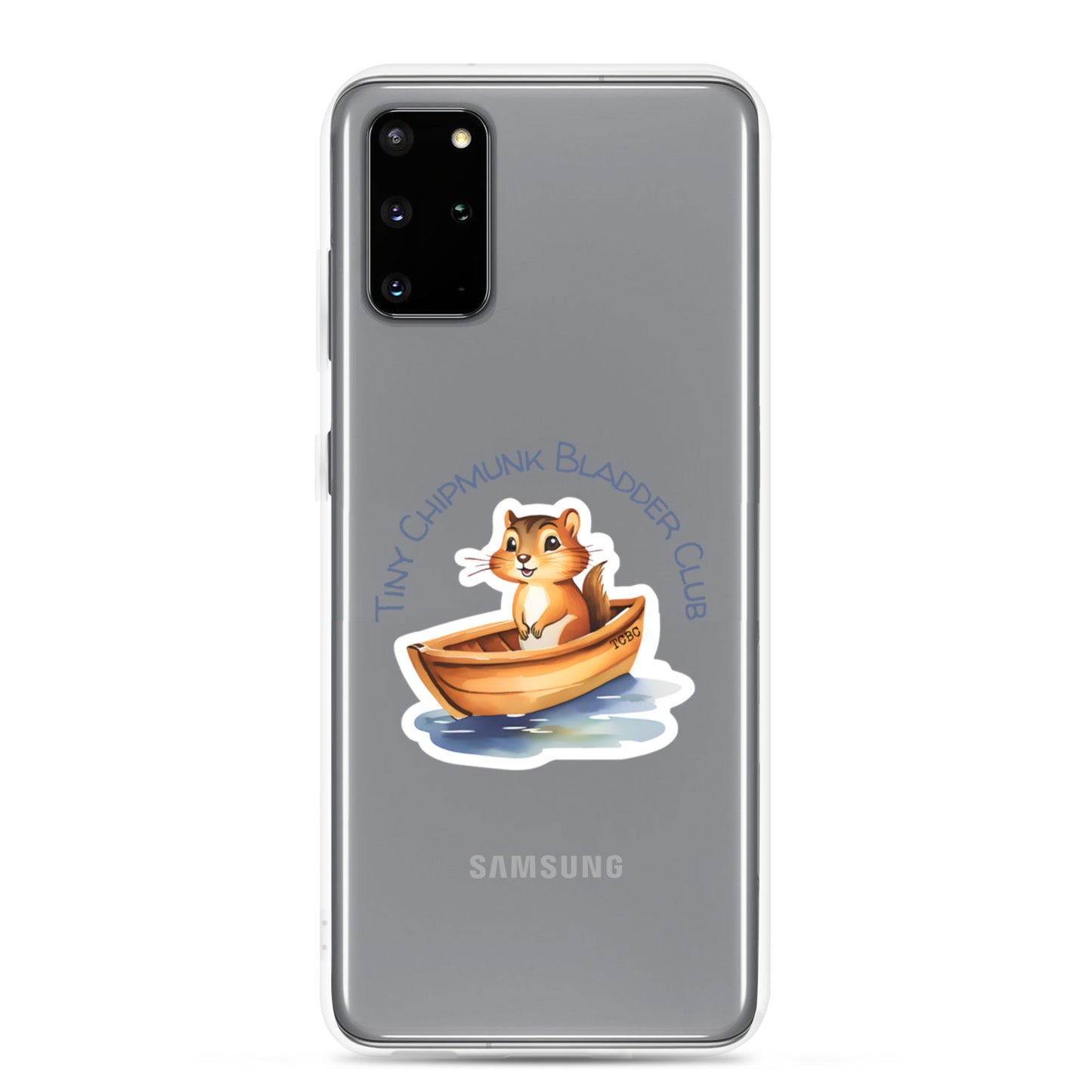 Tiny Chipmunk Bladder Club: The Clear Case for Samsung®