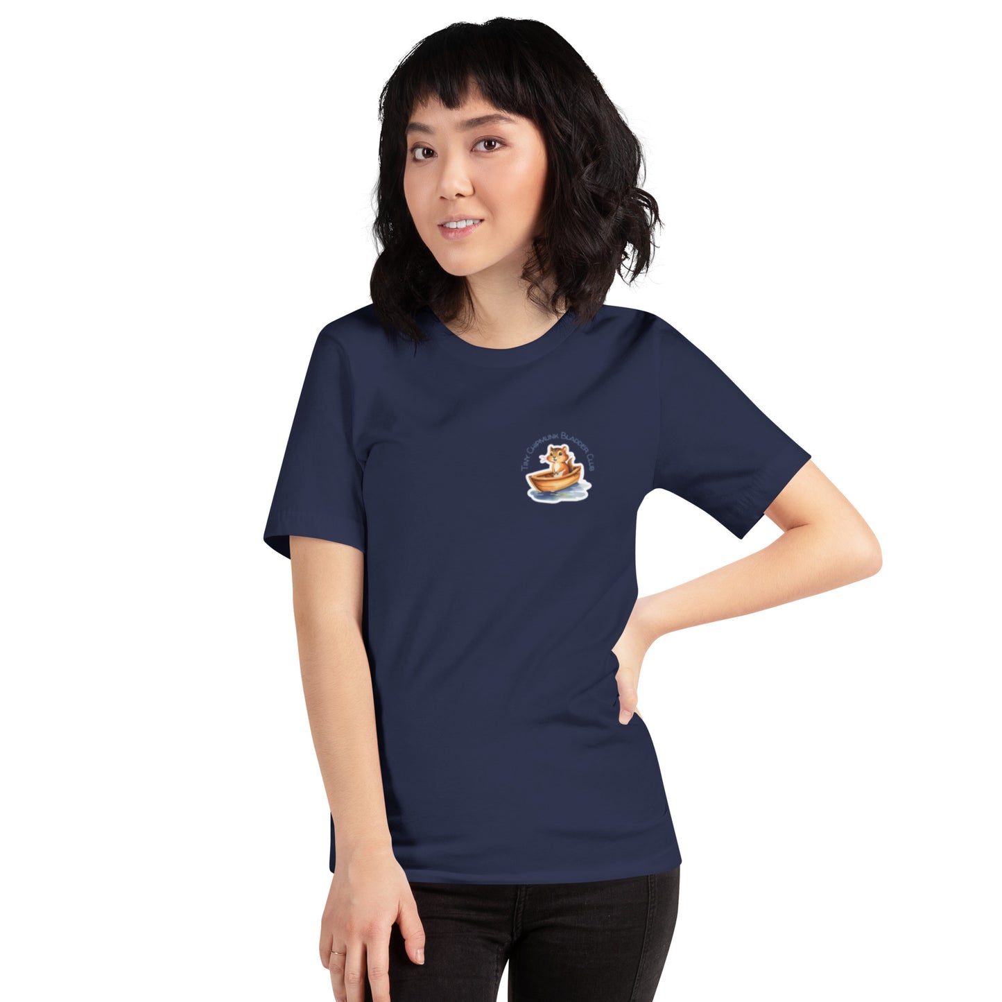 Tiny Chipmunk Bladder Club: The Unisex T-shirt