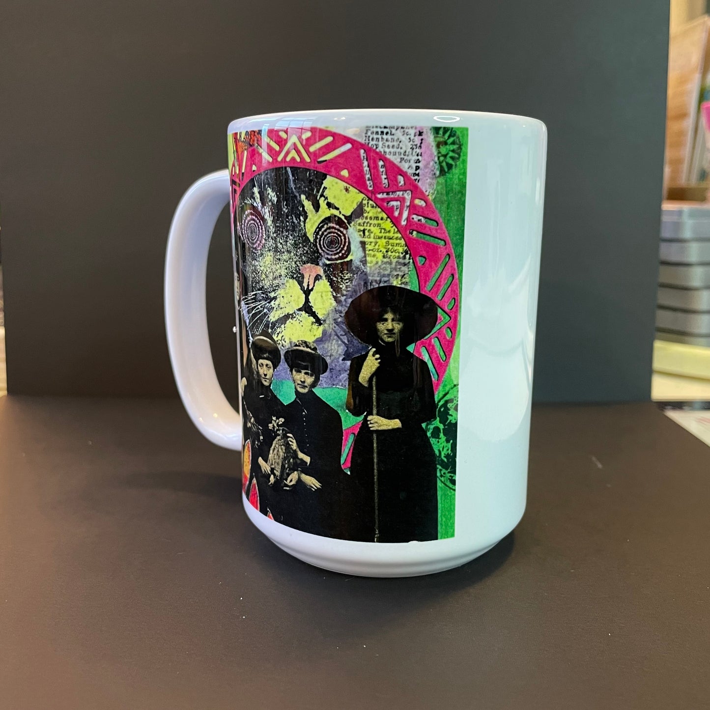 Hypno-Kitty and the Witches Mug