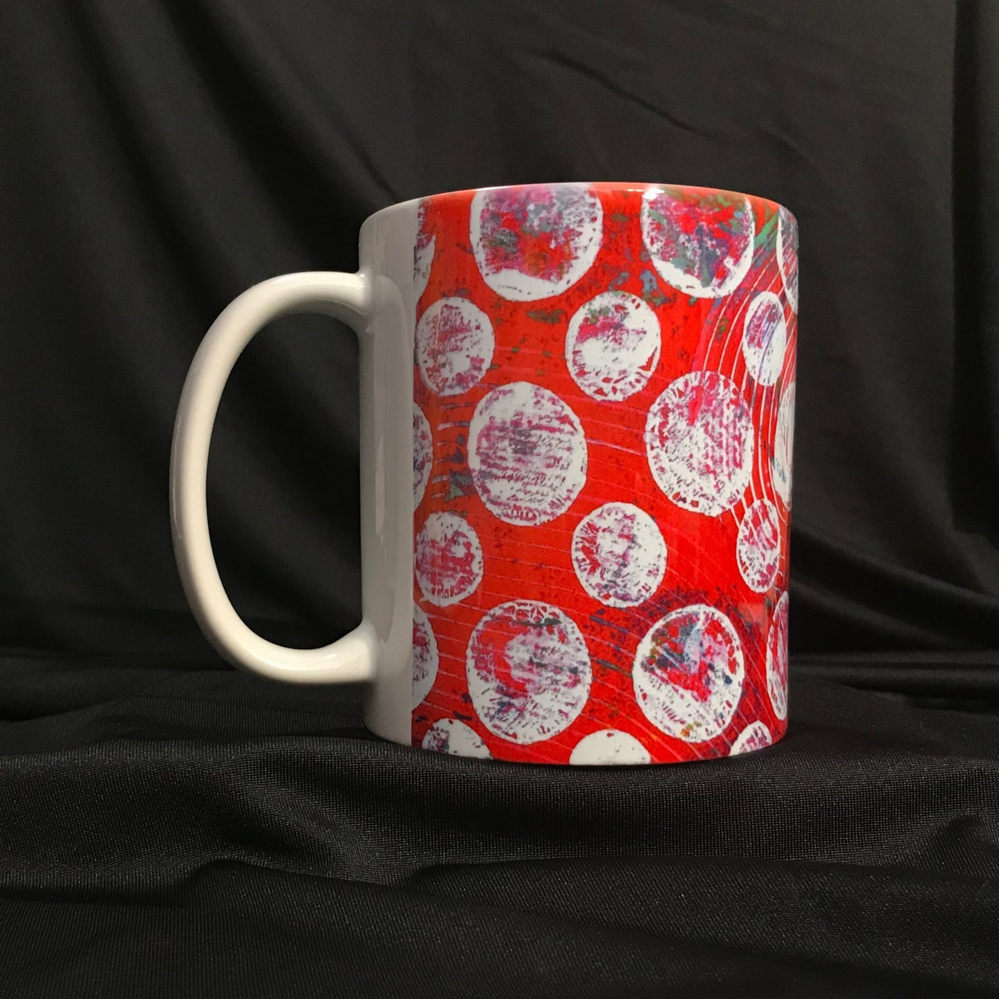 White Dots Mug